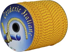 Corderie Italiane 006074953 Cordino edilizia extra giallo 1 mm - 50 mt