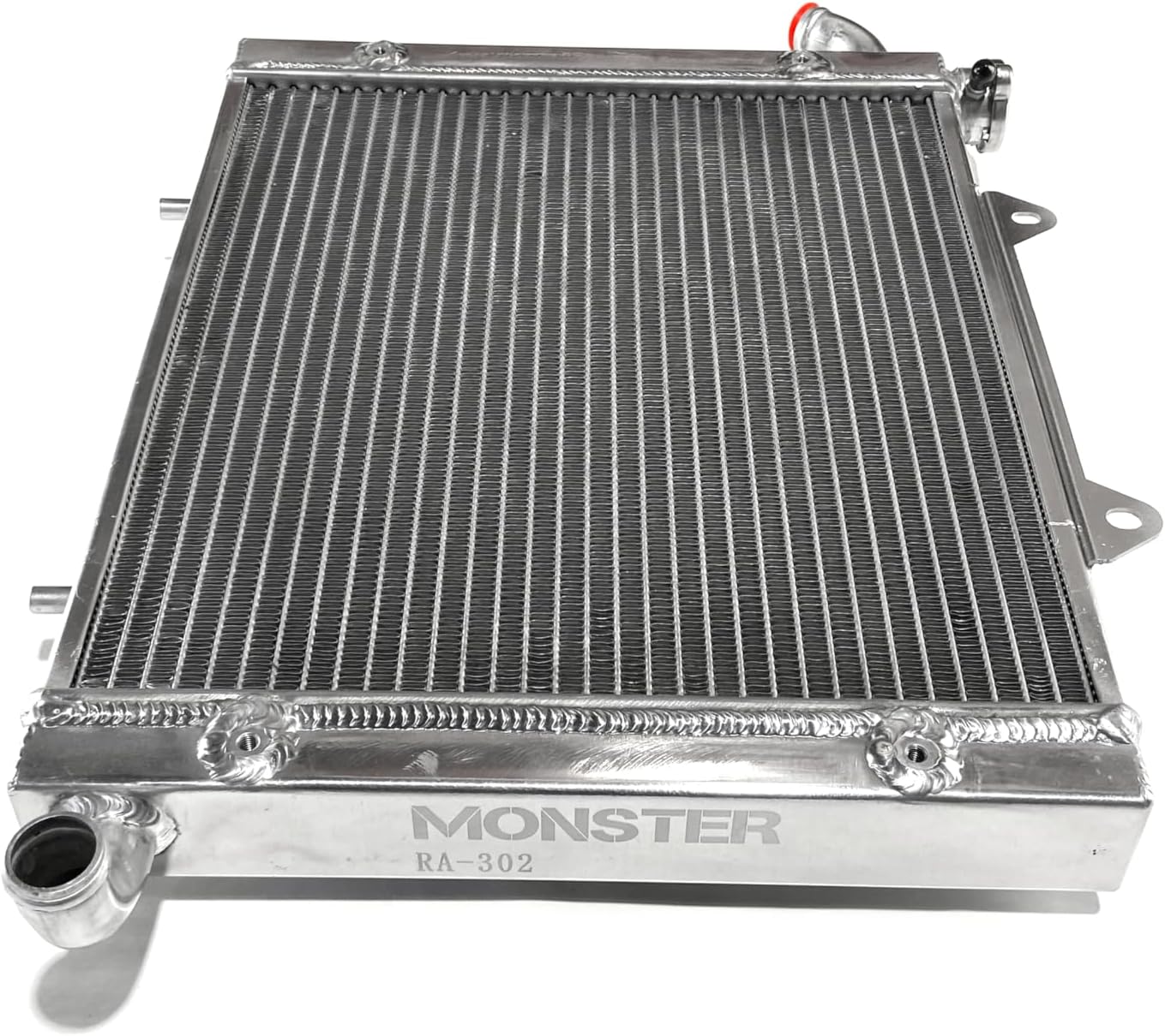 Monster Performance Radiator for Honda 19010-HL4-A01 All Weather Corrosion Resistant Quiet Operation Lightweight 3003 Aluminum Alloy