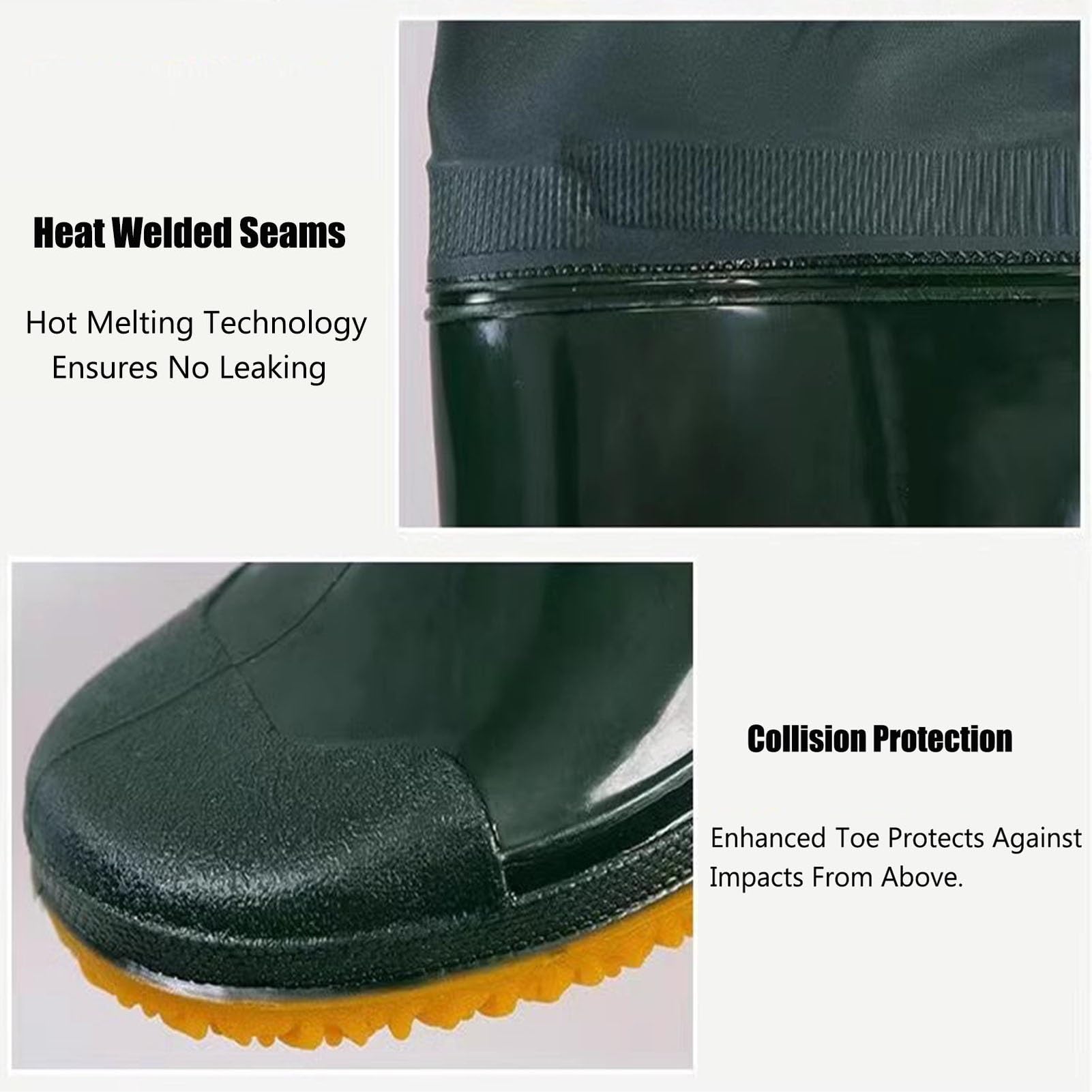 Trampolieri da Pesca | , Trampolieri da pesca, Trampolieri da anca PVC Bootfoot Uomo Donna Pesca Caccia Verde UK 4-9(6.5)