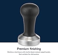 Vista 6 de De'Longhi DLSC080 - Tamper de café espresso de madera negra
