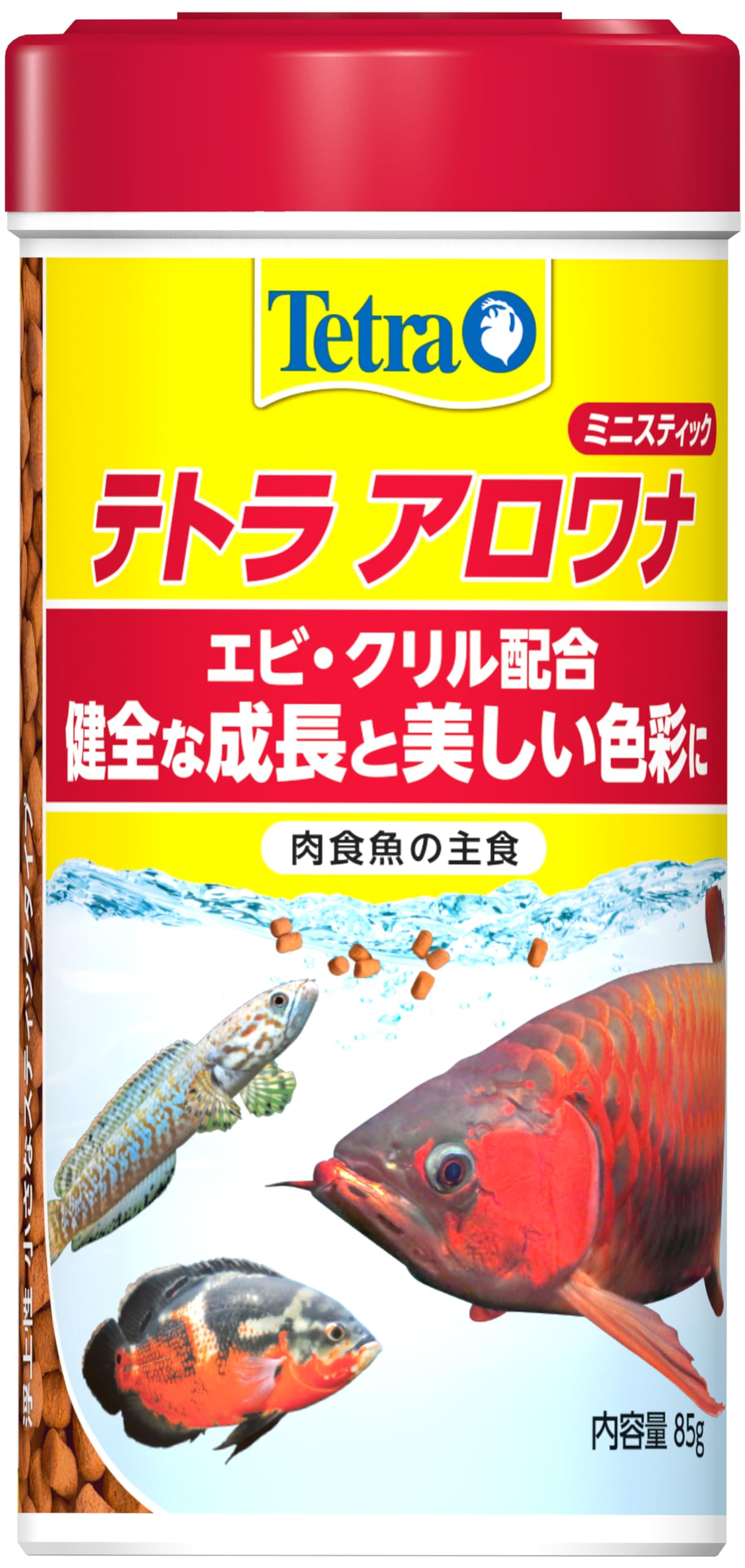 Amazon | テトラ (Tetra) アロワナミニスティック 85g 肉食魚の主食