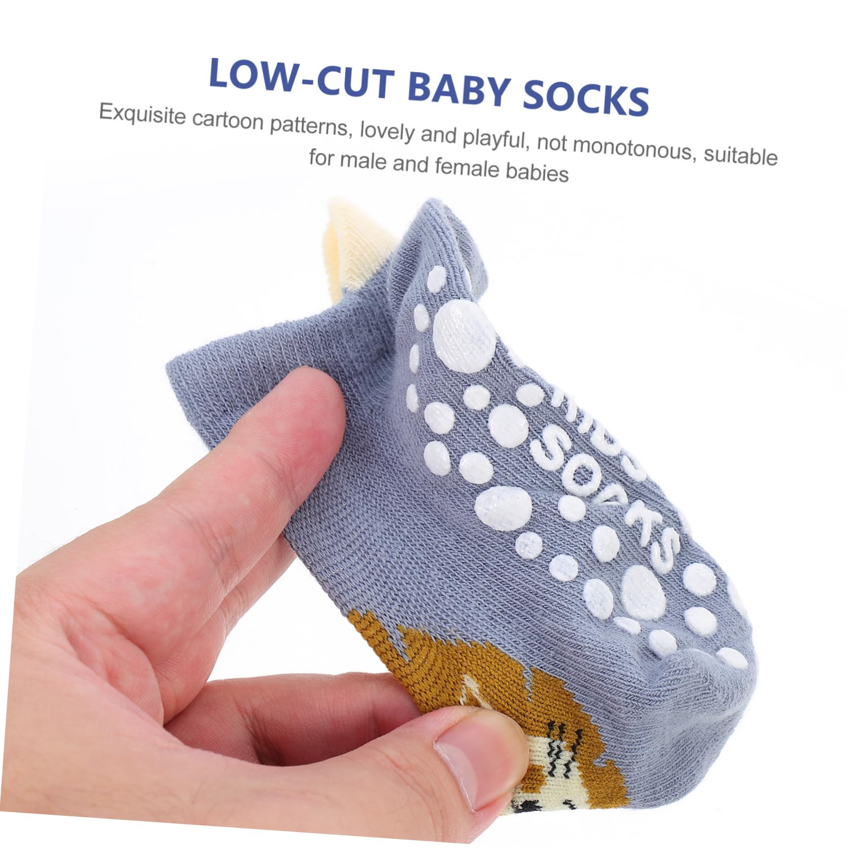 GALPADA 18paare Cartoon Socken Rutschfeste Atmungsaktive Baumwollsocken Für Kleinkinder Verschiedenen Farben Für Drinnen Und Draußen