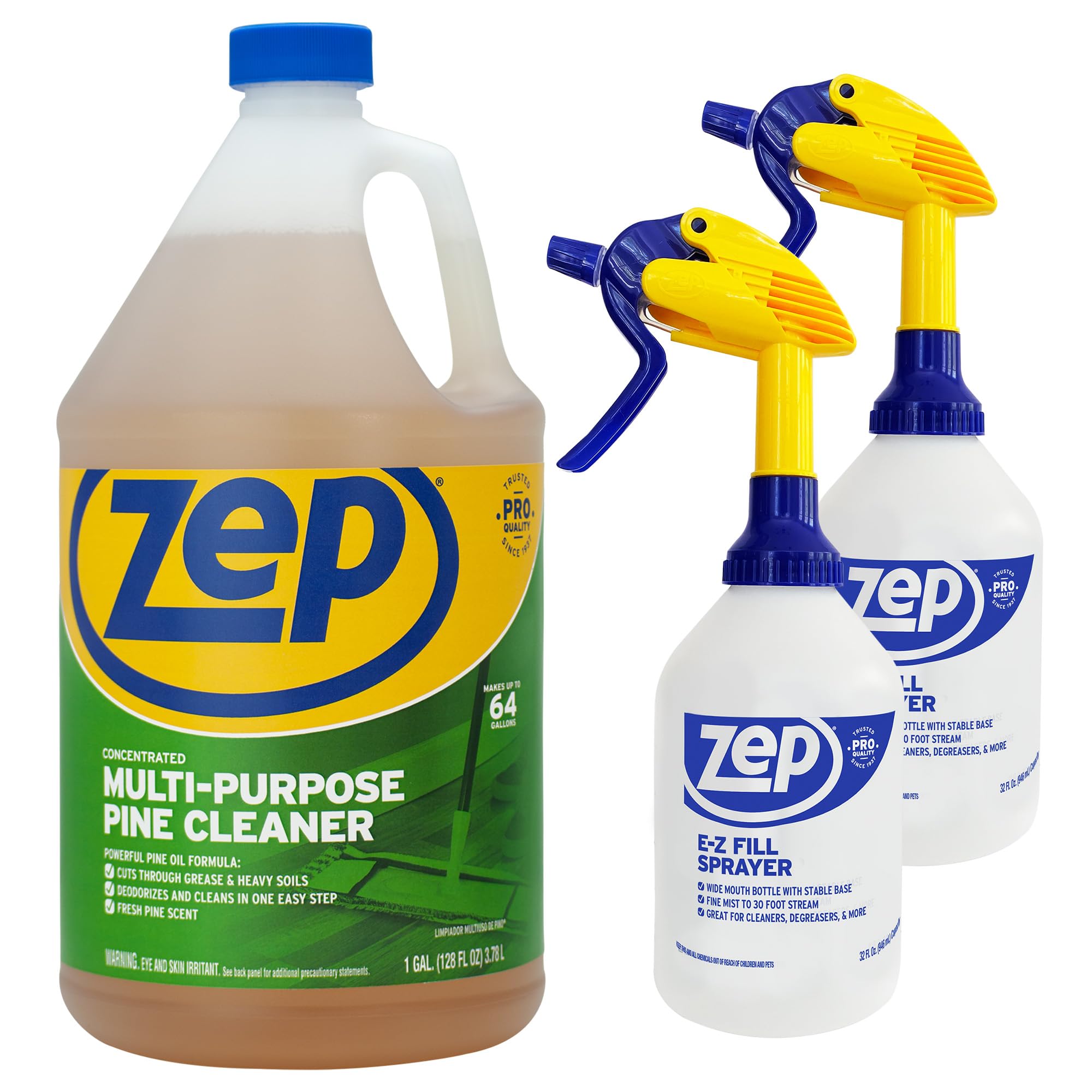 Amazon.com: Zep Concentrated Multi-Purpose Pine Cleaner – Cut