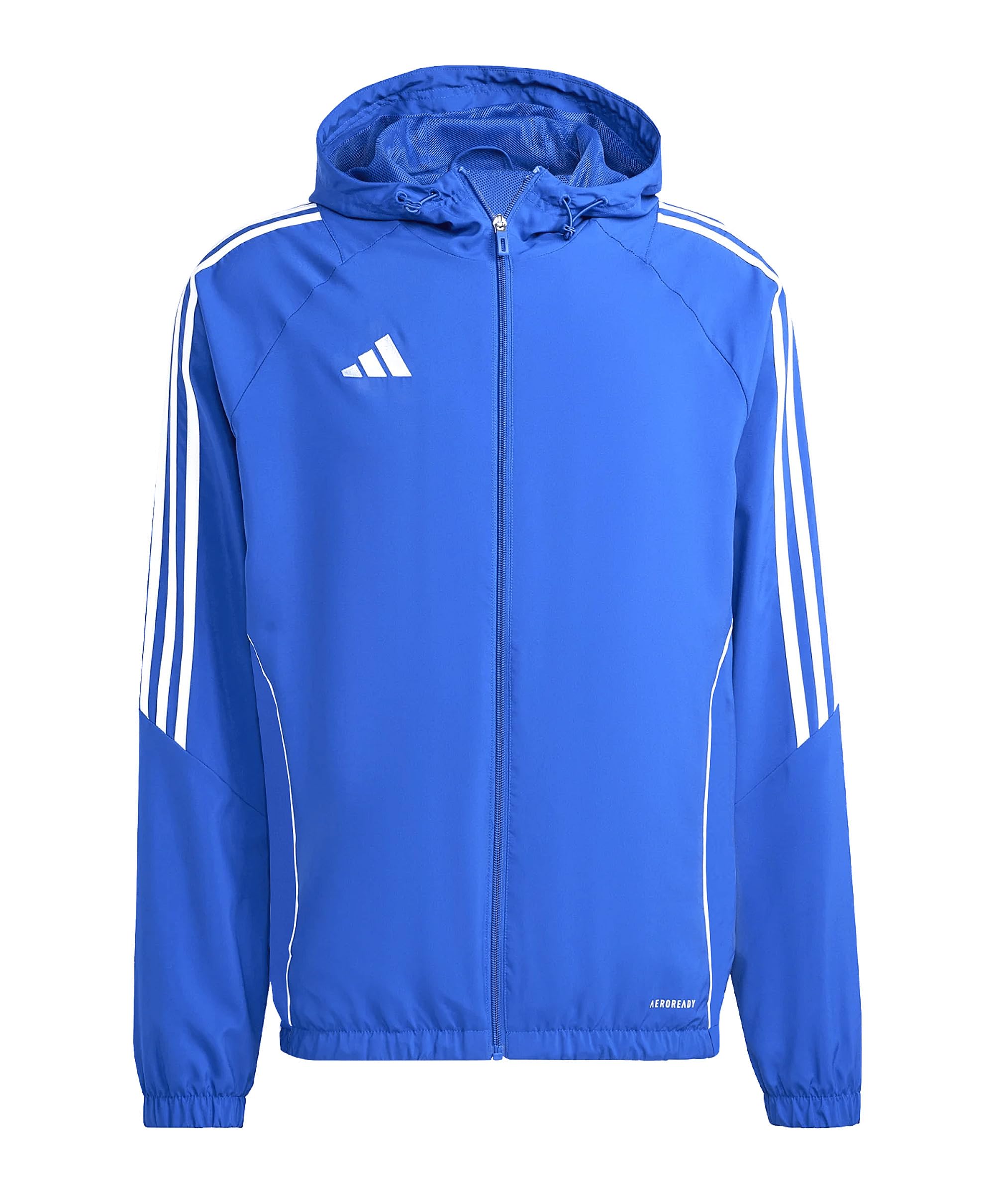 adidas Unisex Kids Tiro24 Windbreaker Kids Coat, team royal blue/white, 13-14 Years