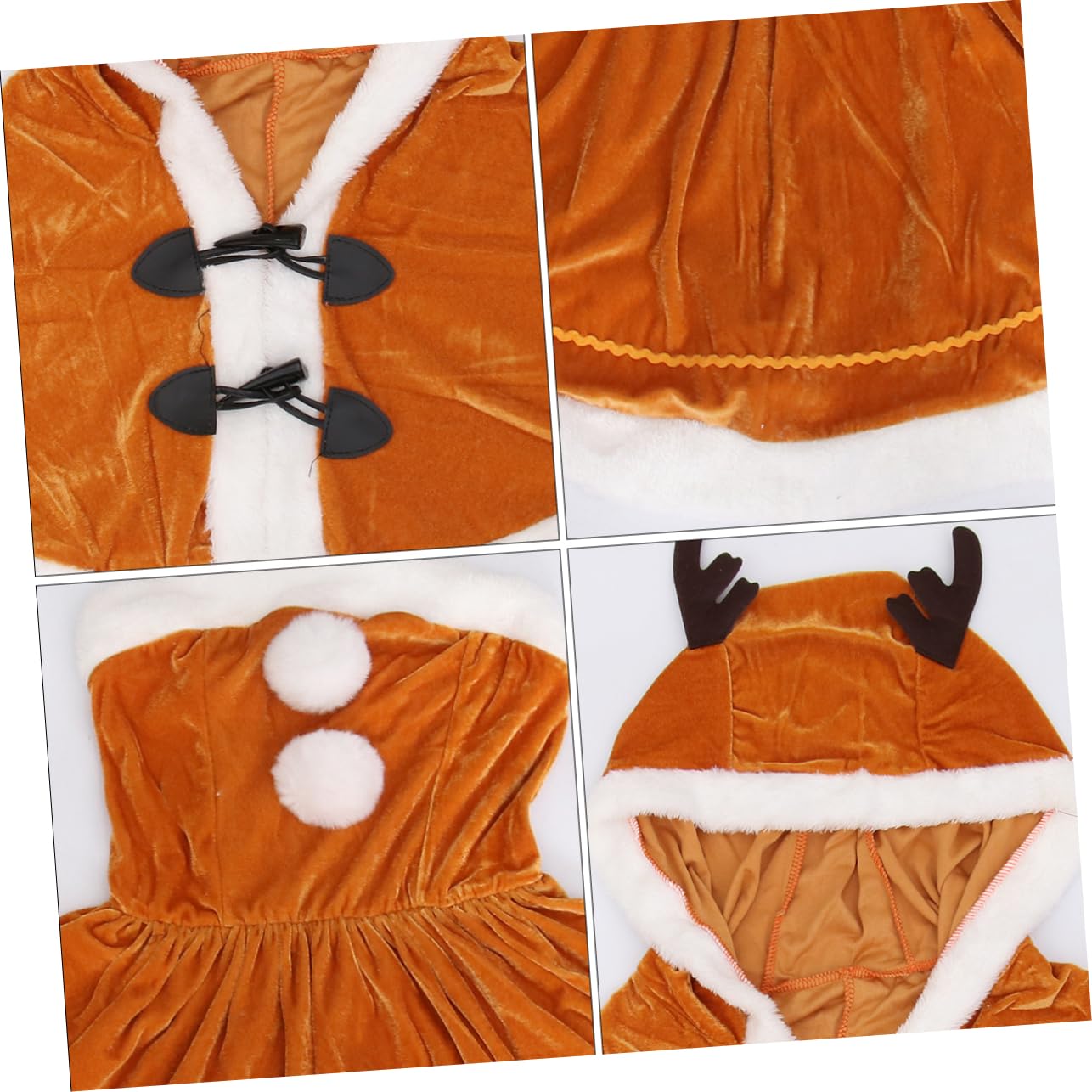 BESPORTBLE Disfraz de Navidad para Fiesta Traje de Adorable Vestido de Cosplay Escénico para Mujer