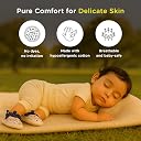 Mee Mee Soft Adorable Baby Booties 0-12 Months – Cotton Slip-On Infant Shoes – Cozy & Breathable Crib Shoes for Baby Girls – Cute Footwear for Little Ones (Multicolor) gallery image