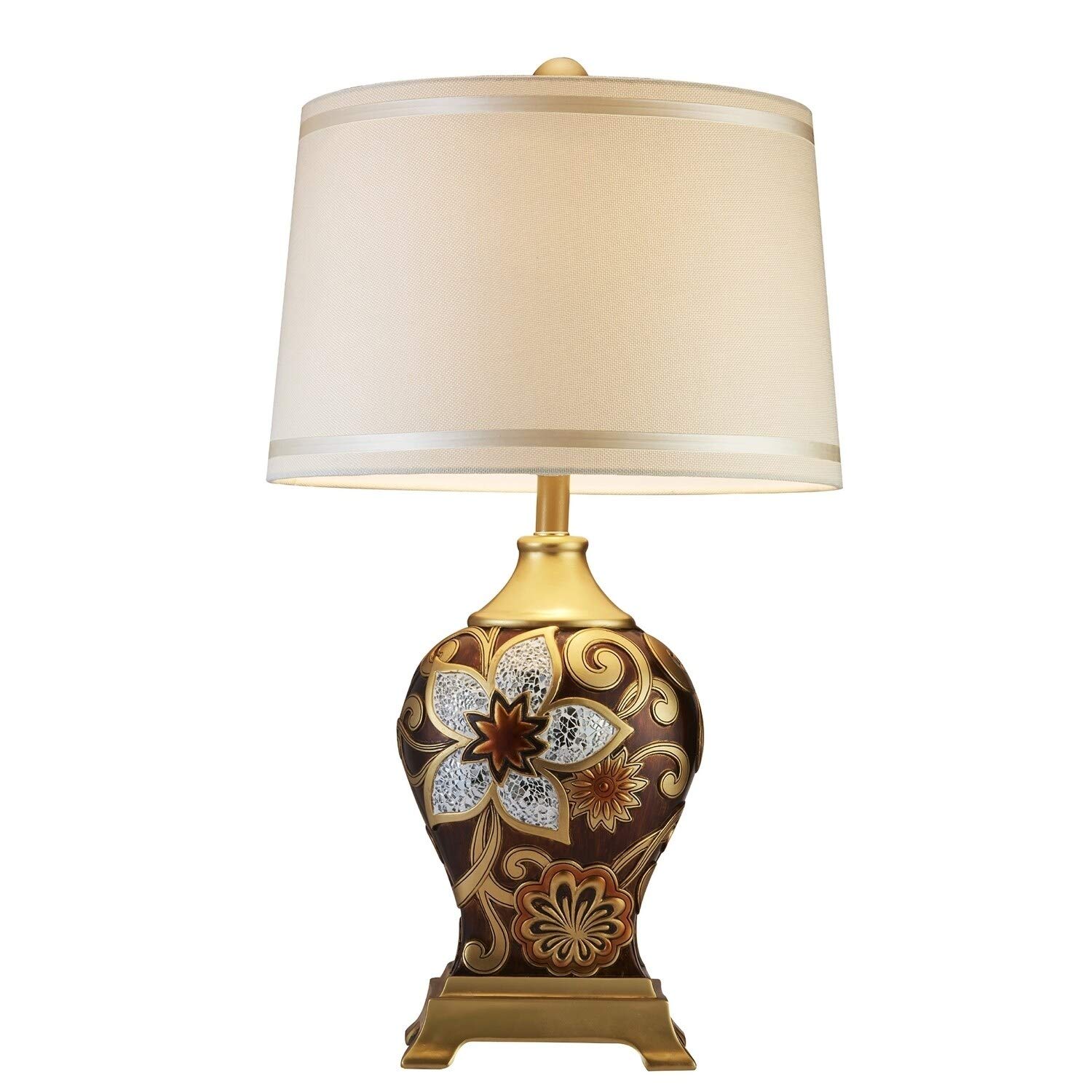OK Lighting OK-4282T 29.5" H Azalea Table Lamp Gold