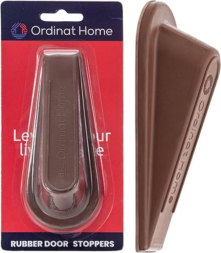 Ordinat Home Tope de puerta de goma Tope de puerta de cuña resistente para la parte inferior de la puerta Diseño más alto para espacios grandes, Ordinat Home Tope de puerta de goma Tope de puerta de cuña resistente para la parte inferior de la puerta Diseño más alto para espacios grandes,