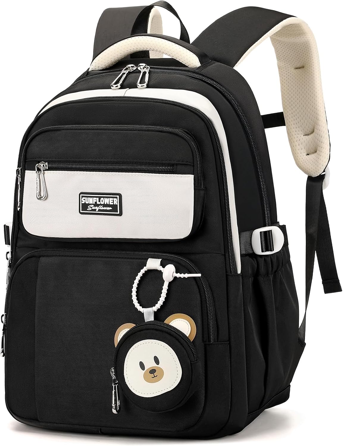 Schoolrugzak tienerrugzak meisjes, schooltas voor 3-5e klas, 40 liter