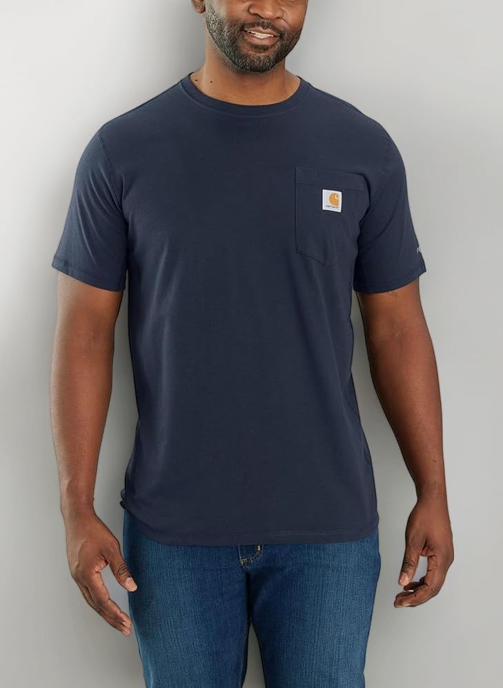 Men's Force Relaxed Fit Midweight Short Sleeve Pocket T-Shirt Force Relaxed Fit Midweight Short Sleeve Pocket T-Shirt