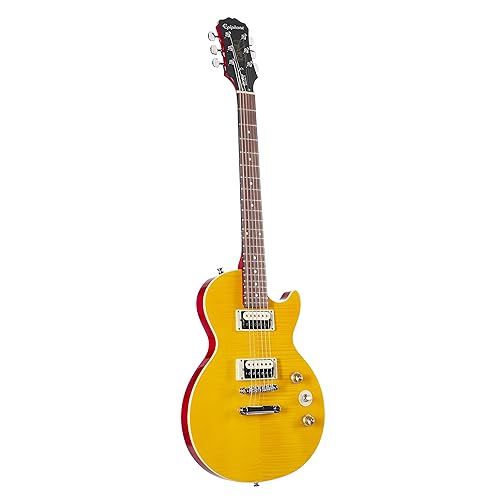 La guitarra eléctrica Les Paul Special-II de Epiphone Slash «AFD» incluye funda