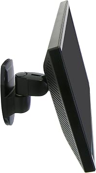 Ergotron 200 Series Single Monitor Arm, VESA Wall Mount for Monitors Up to 38 Inches, 0 to 25 lbs Pivot