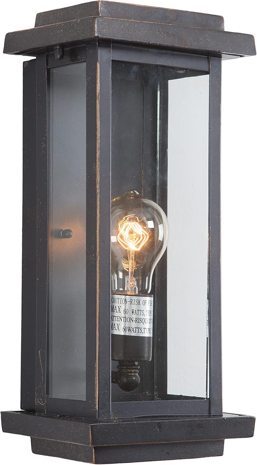 Yosemite Home Decor 9942ORB-S Ashlan Collection One Light Exterior, Oil Rubbed Bronze Finish, 54 Piece