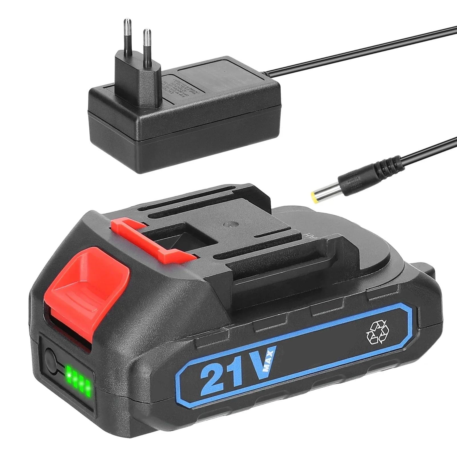 Batterie de remplacement for outil électrique au lithium rechargeable 21 V