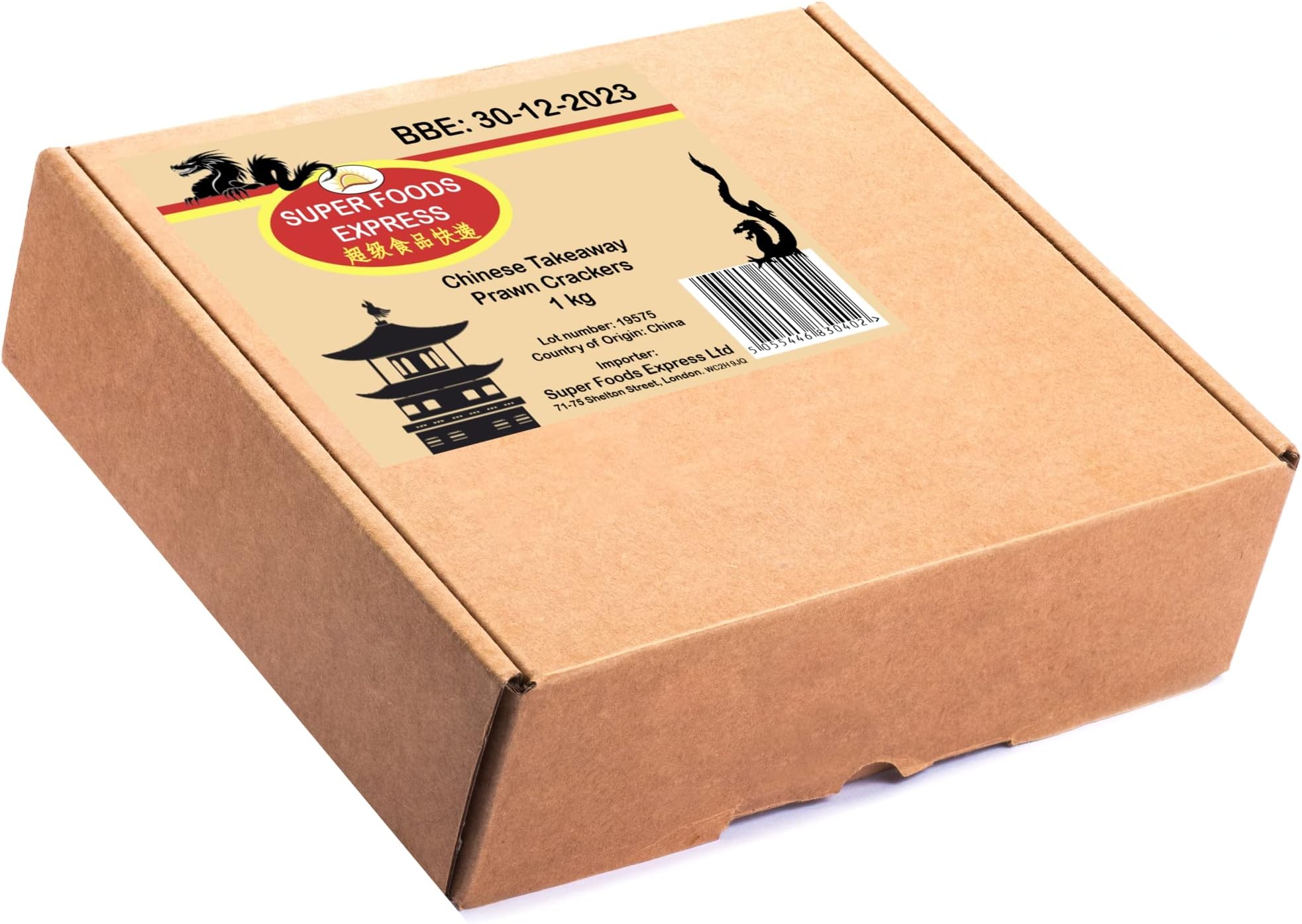 Professional Chinese Takeaway Prawn Crackers (1 x 1 kg) Uncooked