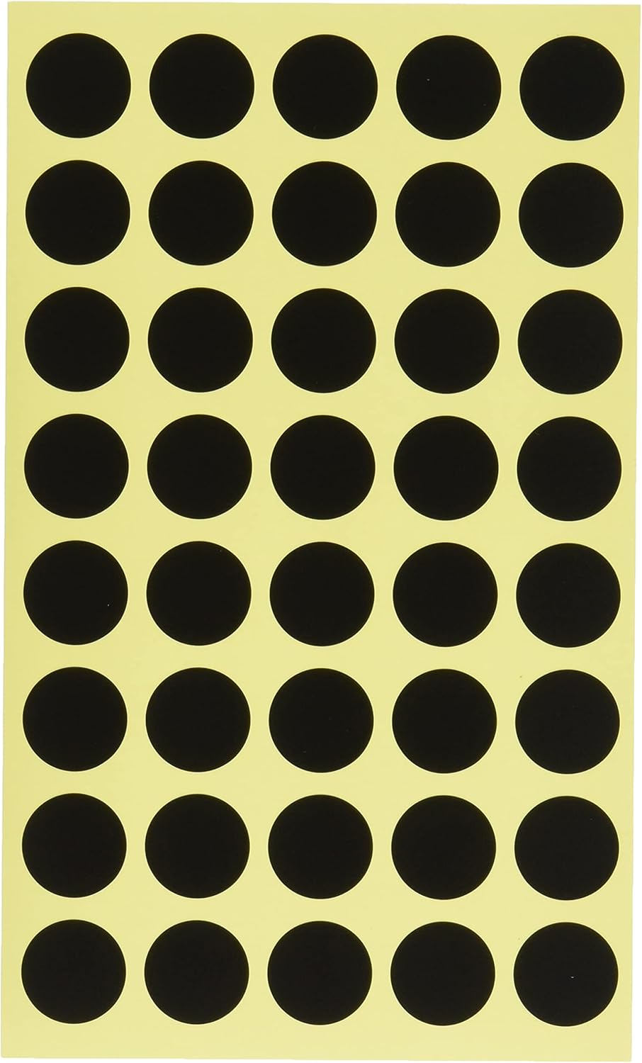 A-One 07028-2P Color Labels, Peach, Round, 0.6 inch (15 mm), 14 Sheets, Set of 2