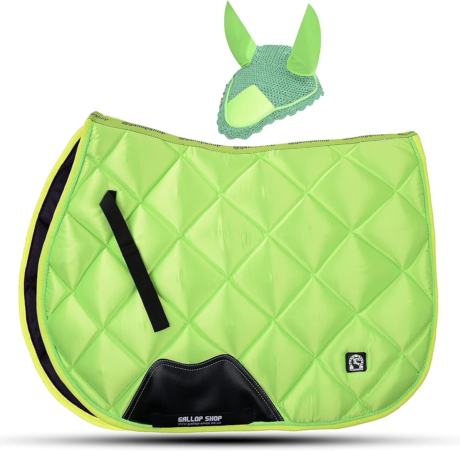 Gallop Shop Glow Satin All Purpose Saddle Pad/Horse Numnah Cloth/Saddle Pad