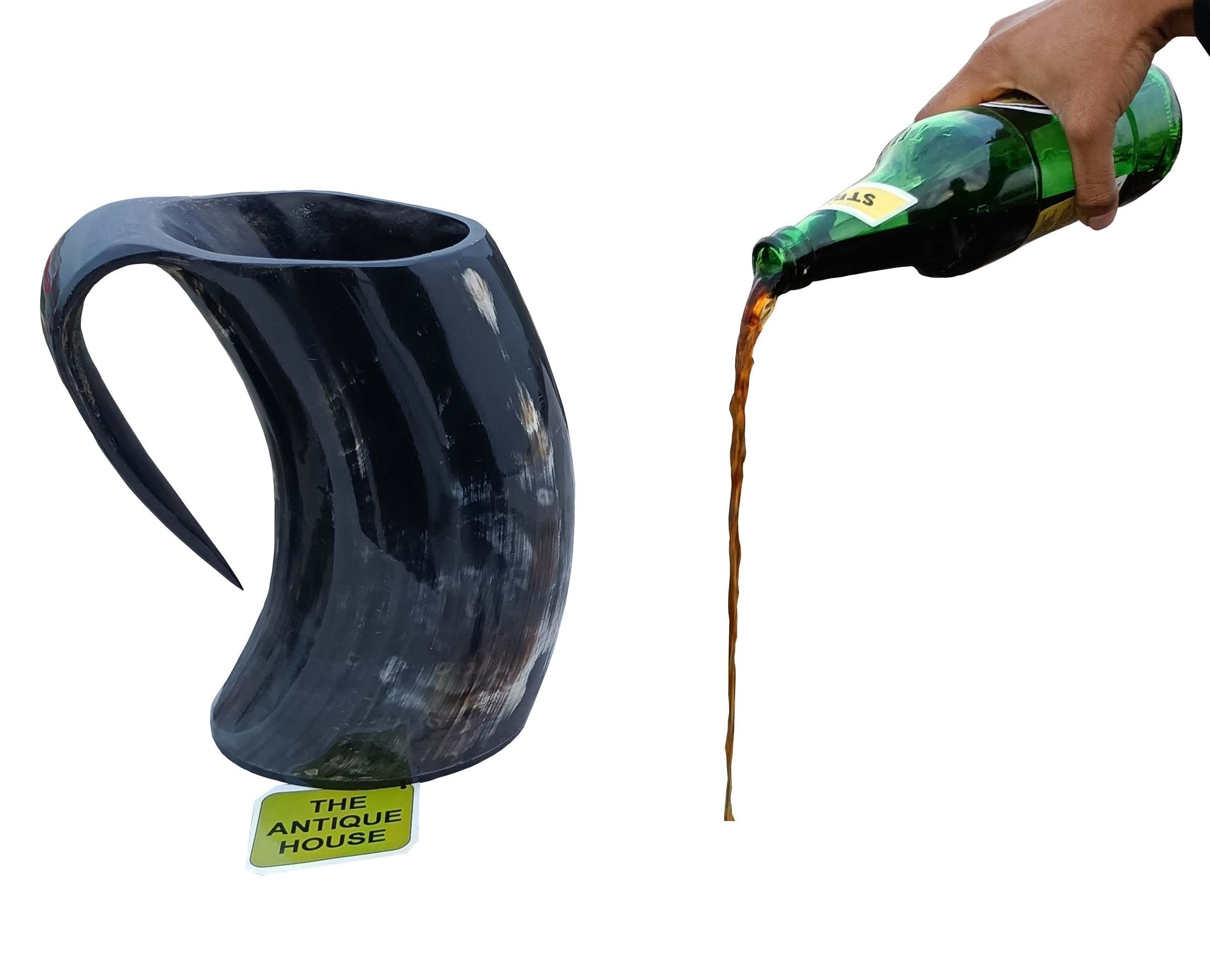 Set Di 6 Corni Potori Vichinghi – Boccale In Stile Game Of Thrones Per Birra E Idromele - 2