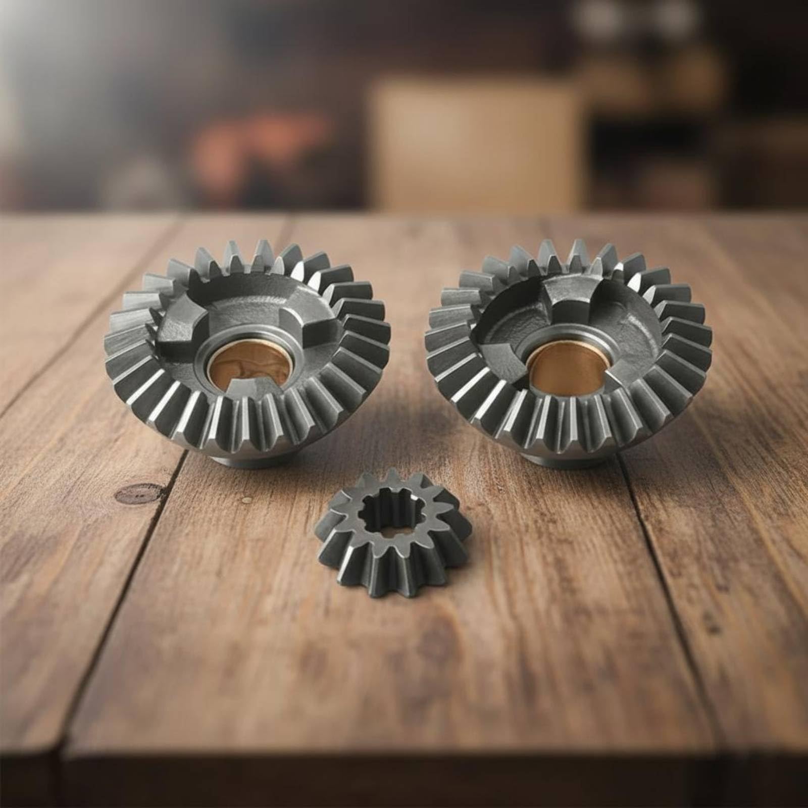Marine Engine Component Kit Ingranaggi Piede Barca Ingranaggio Trasmissione Motore Ricambio Metallo Coppia Regolare Adatto per Officine Servizio Nautico