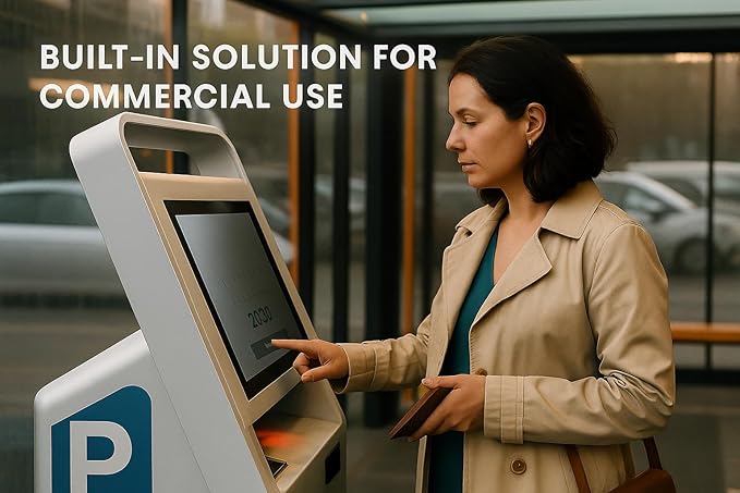 Monitor táctil 23.6" Full HD 1080p con carcasa metálica miniatura 8