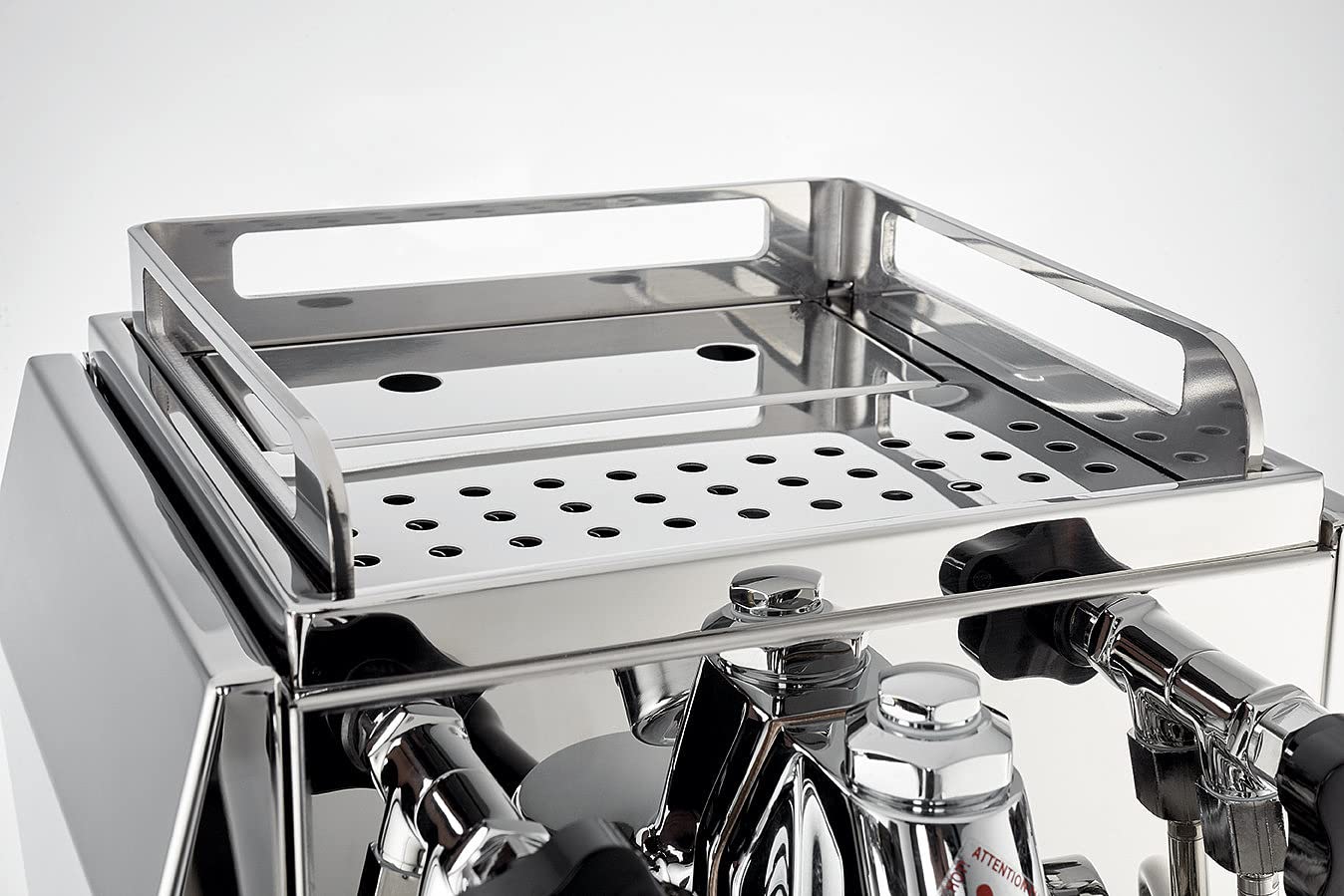 La Pavoni Semi-Professional Coffee Maker with a Capacity of 1.8l from Smeg Evoluzione Botticelli LPSGEV01EU, Steel
