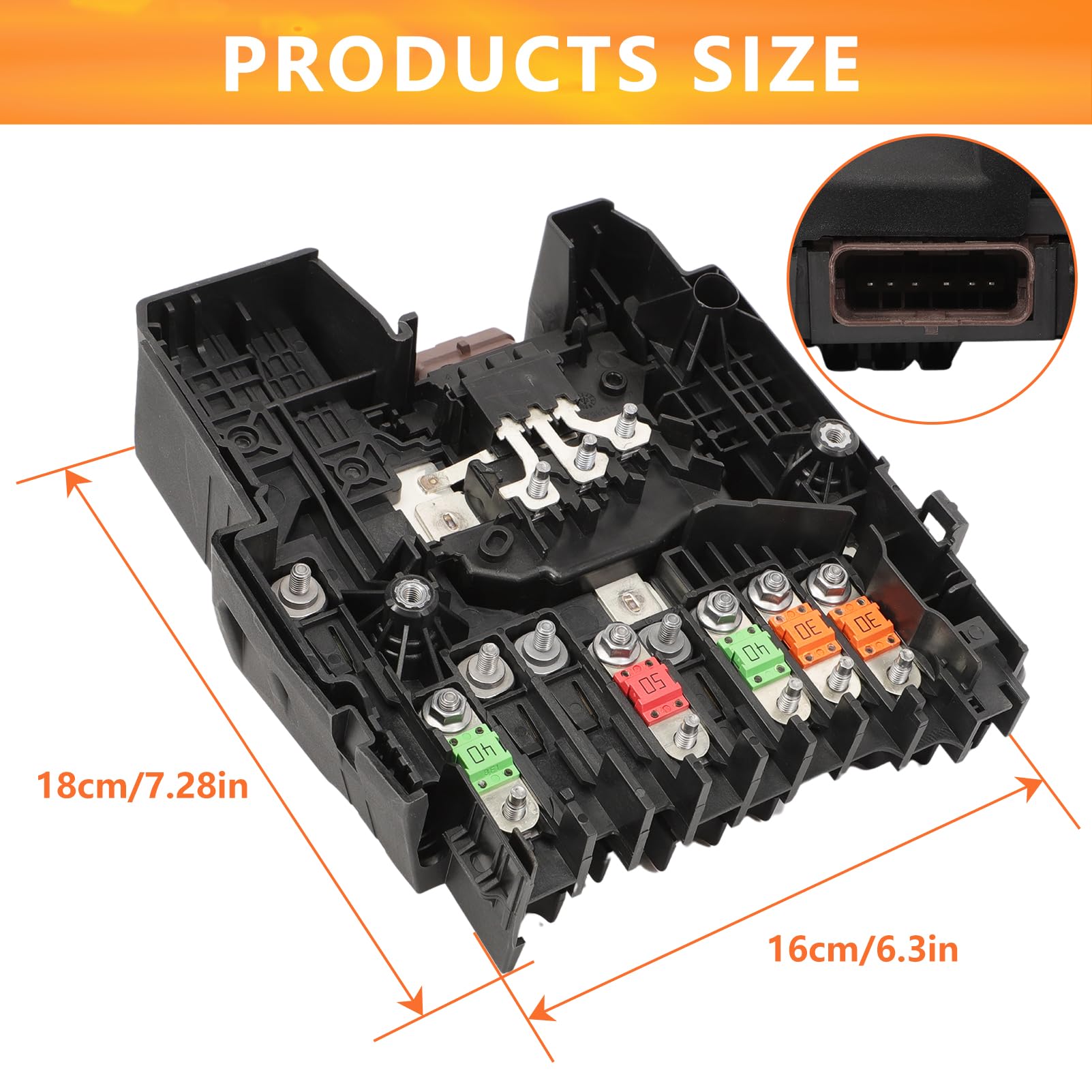 9675350380 - Módulo de tensión (caja de fusibles, compatible con C4 Grand Picasso II para 308 3008 II 508 II, protección de la unidad de gestión, batería 9675350280 9675349880