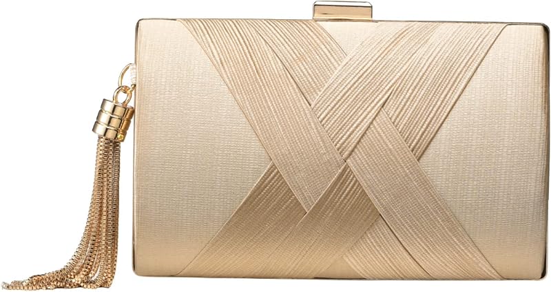 Bolsos de mano para mujer, bolso de noche con borlas, bolso cruzado y bolso de hombro para fiesta nocturna de boda