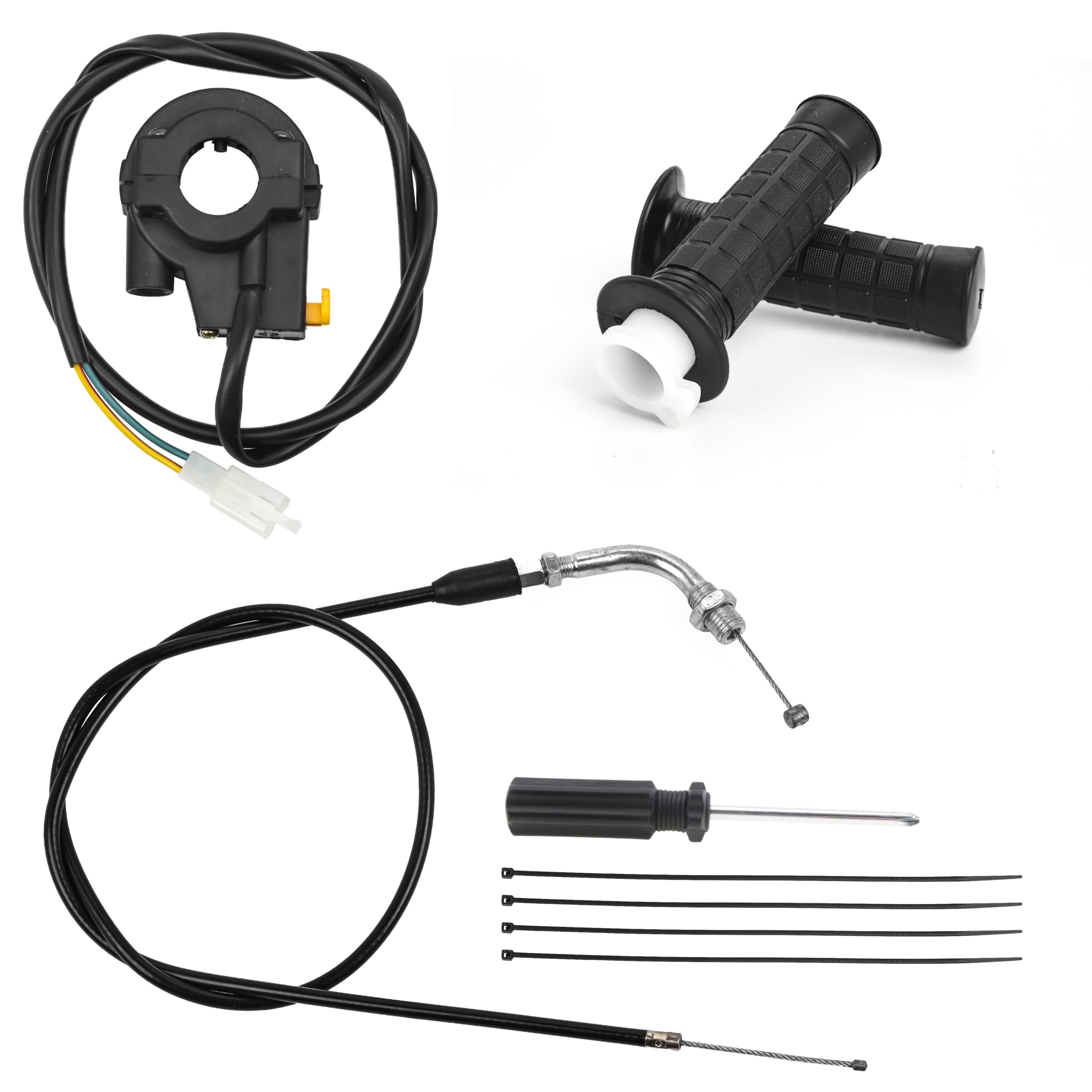 Bluestars Motorized Bicycle Throttle Assembly Kit For 22mm - Main Image