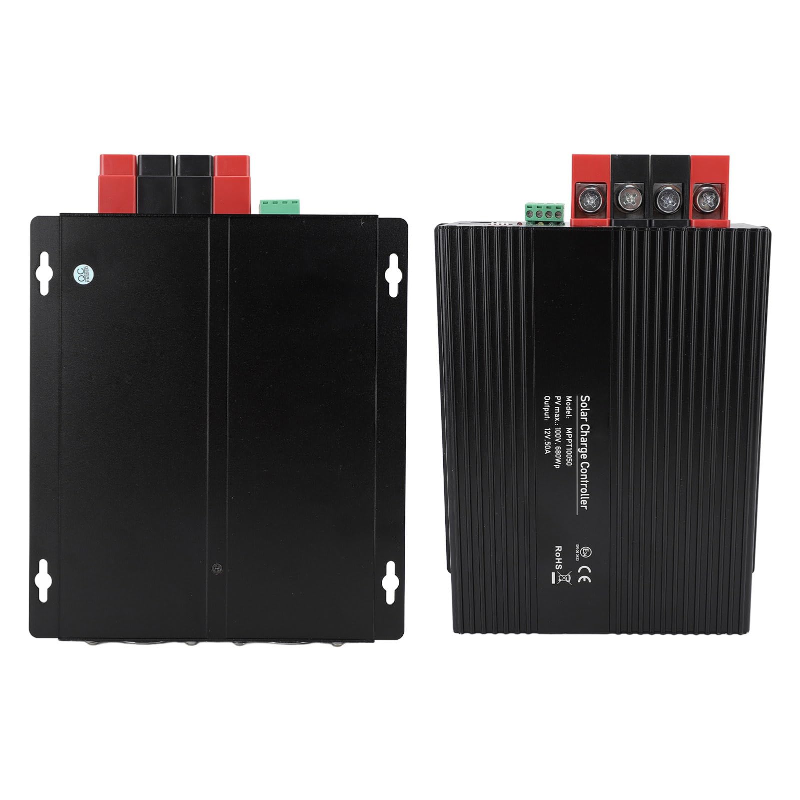 Kontroler ładowania Słonecznego 40A MPPT, Automatyczny Inteligentny Regulator 12V 24V z Wyświetlaczem LCD Ustawienie Timera z Podwójnym Portem USB, dla Systemu Paneli Słonecznych