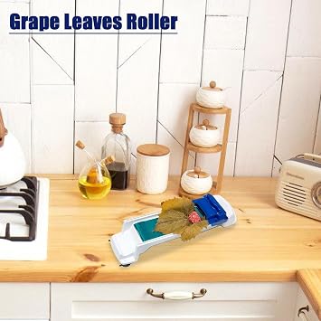 Grape Leaf Roller - Vegetable Meat Rolling Tool | 37x11.5x9cm Sushi Roller Machine | Multi-functional Sushi Rollers, Cabbage Leaves Rollers Machine Maker, Leaf Roll Tool For Kitchen, Cooking