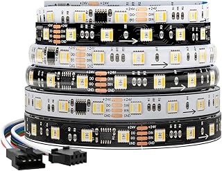 220V 230V COB LED Strip with Dimmer Switch EU UK Plug 288LED 3000K 4000K 6000K Waterproof Linear Light(DC12V,Black PCB,3m 60leds IP65)