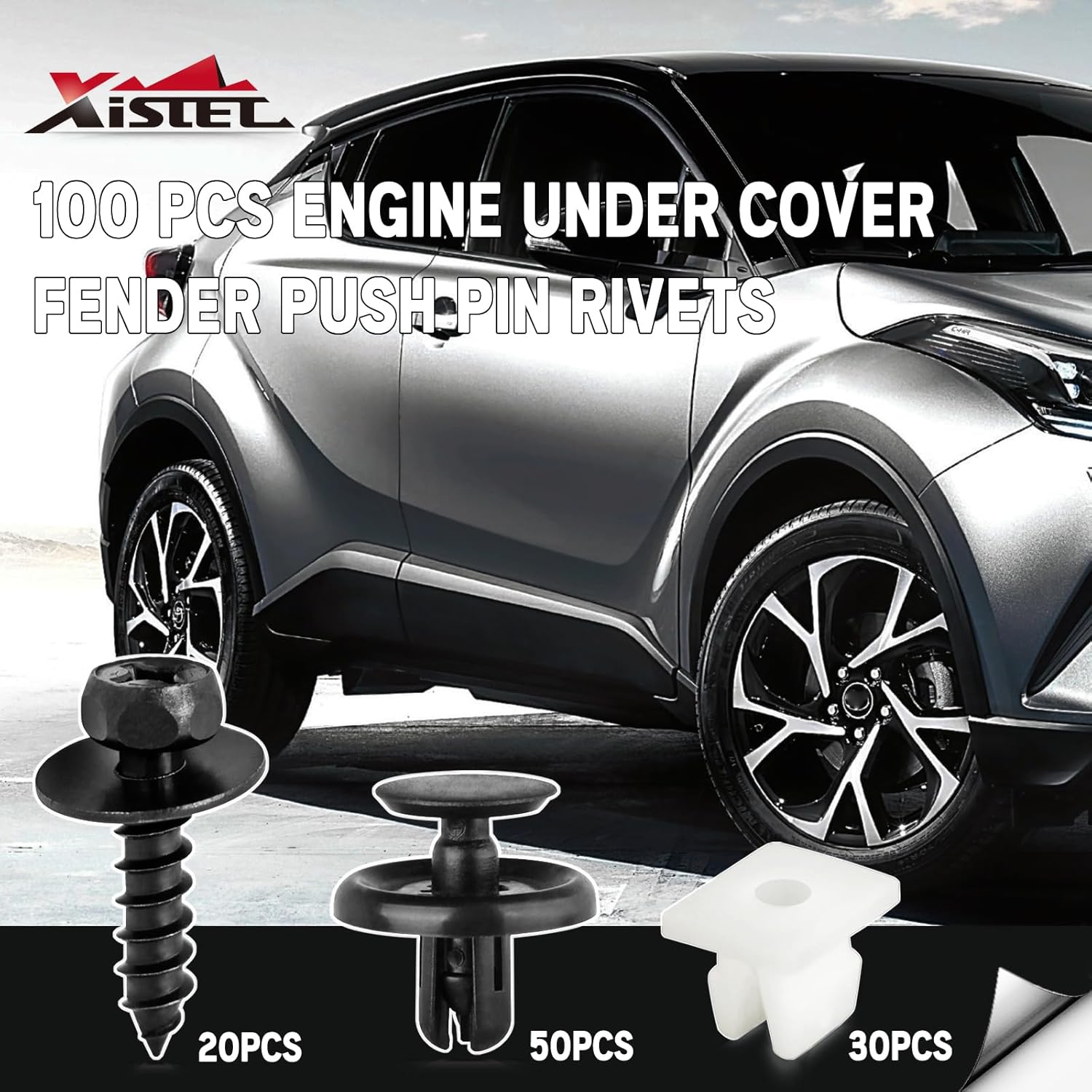 Sell 50Pcs Nylon Toyota Lexus Fender Flare Bumper Clip Retainer Fastener Rivet In GZ, CN, For US - Foto 8