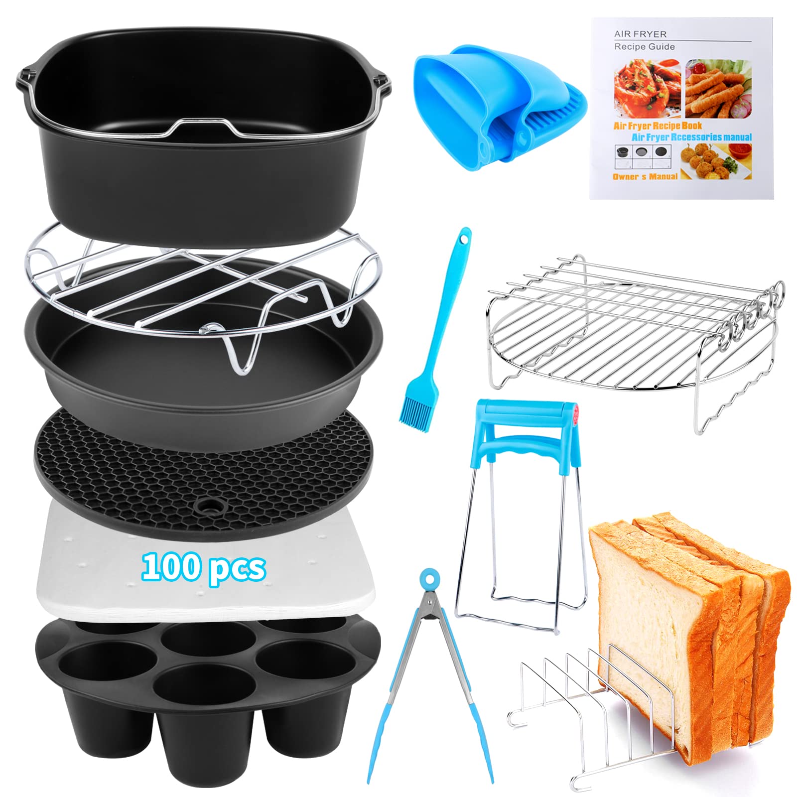 Buy Air Fryer Accessories 14 PCS for COSORI Instant Vortex CHEFMAN