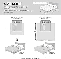 Vista 62 de Bedsure - Edredón de color liso