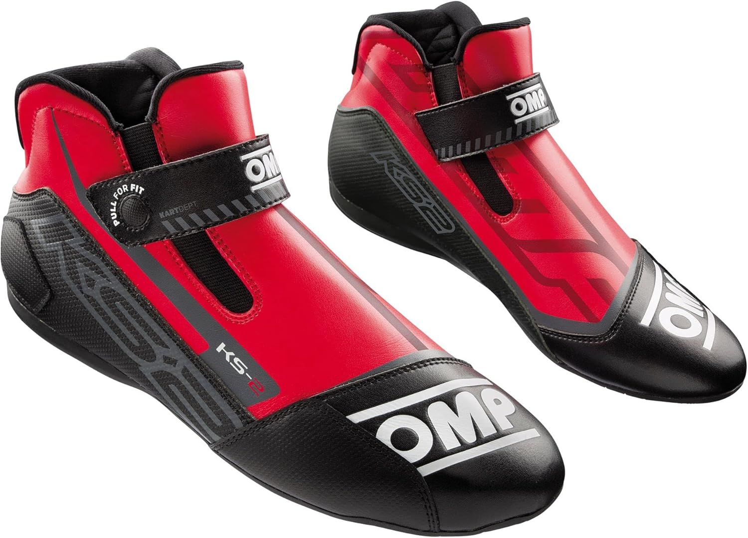 OMP - KS-2 Shoes My2021 Red/Black - Size 47 (KC0-0825-A01-060-47)