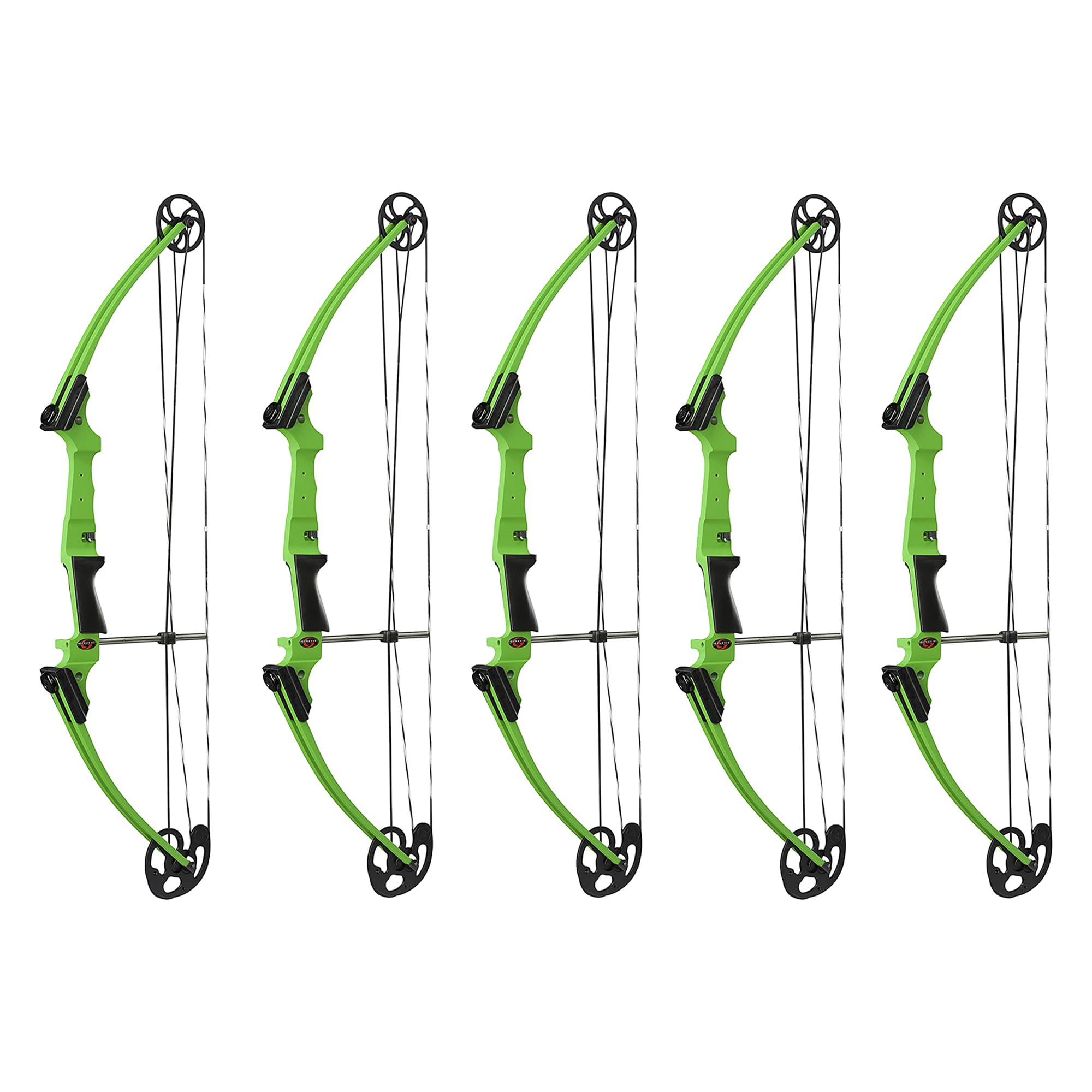 Genesis Archery 5 Pack Original Compound Bow - Adjustable Riser, 15