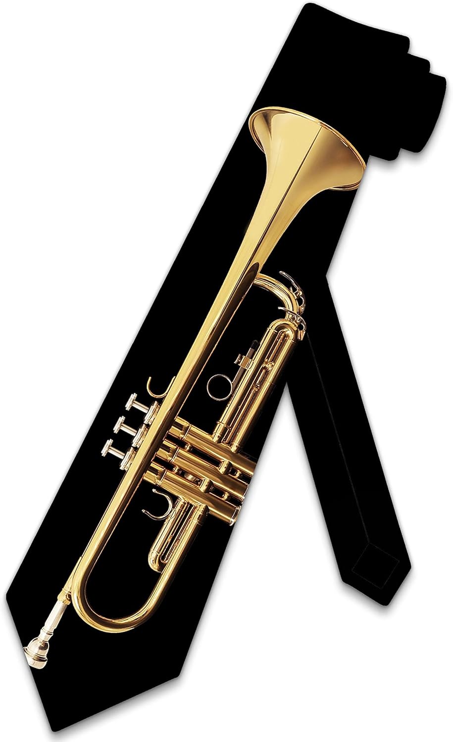 Three Rooker Trumpet Ties Mens Jazz Tie Music Neckties