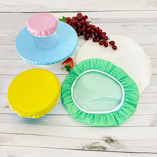 Miniatura 6 de 5 fundas reutilizables ecológicas de doble capa, aptas para congelador y fáciles de limpiar, almacenamiento reutilizable para sobras, frutas,