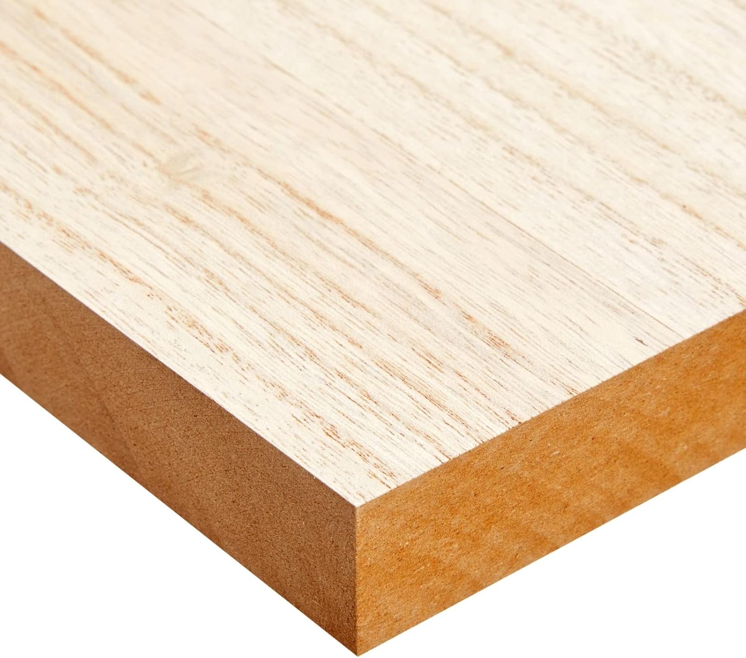 Bright Creations Unfinished MDF Squares - Smooth Base for Paint & Stain on Wooden Blocks - 1-Inch Edges for Stability on Unfinished Wood Blocks - DIY Wood Boards - 6x6 in Pack of 4