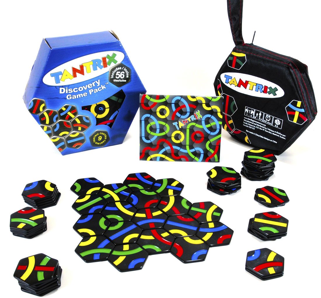 Family Games Tantrix Discovery Strategy Puzzle Game Pack