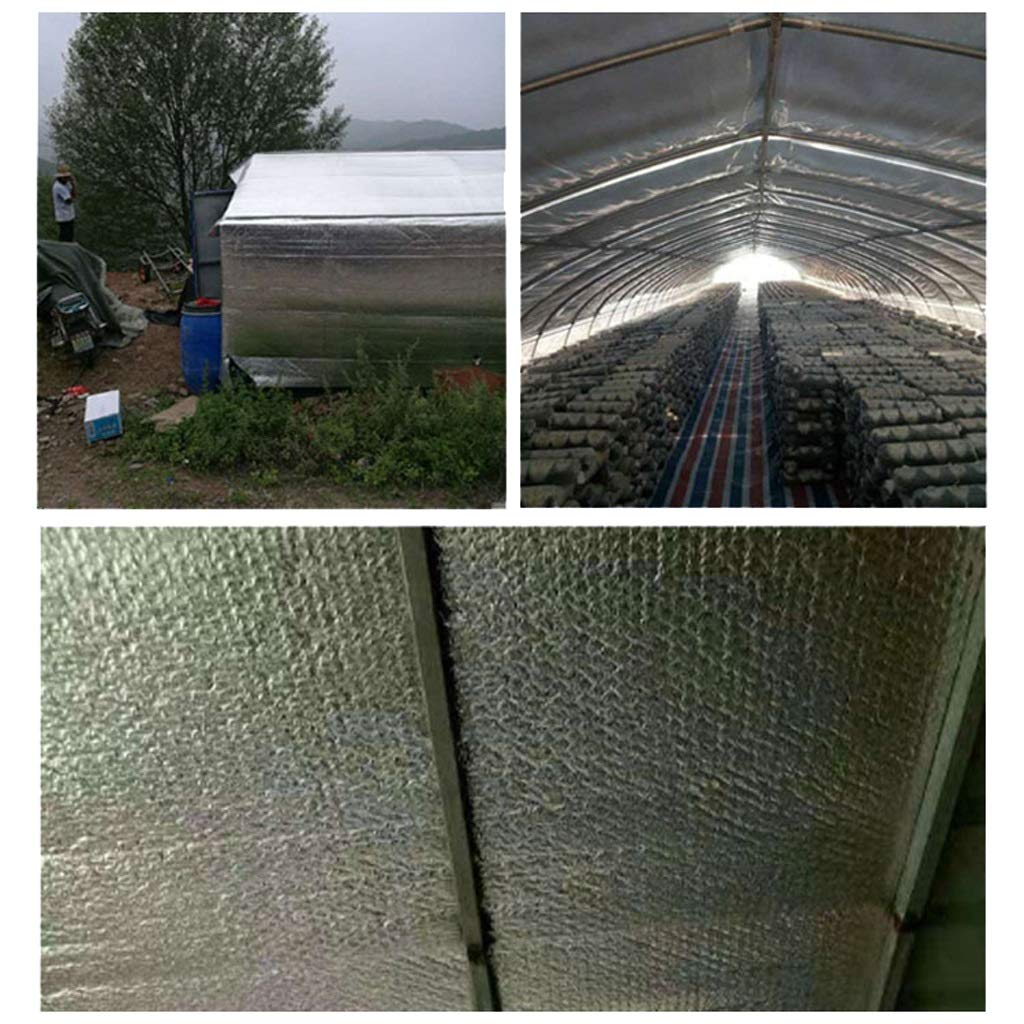 Aislamiento Termico Reflexivo Autoadhesivo Rollo Aislante Térmico de Doble Cara Revestimiento Aluminizado con Burbujas, Lámina Reflectante de Calor para Radiador Aislamiento, Ahorro de Energía ( Size