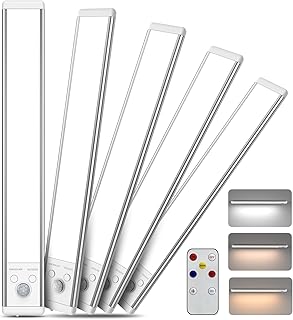 Chasesun Under Cabinet Lights, LED Motion Sensor Closet Light, USB-C Rec...