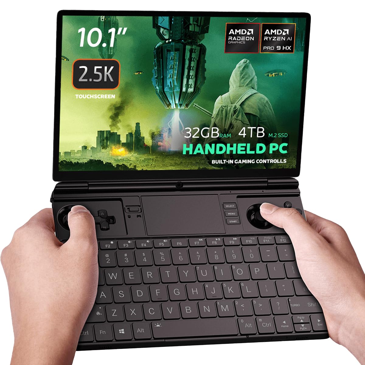 PC周辺機器  Go (32GB) Amazon.com: GPD Win Max 2 Handheld Gaming PC, 10.1-Inch