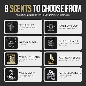 The Beard Struggle Ultimate Beard Growth Kit for Men Balm, Cream, Brush, Comb, Oil, Wash, Conditioner for Moisturizing Beard - Aesir's Triumph, Platinum Collection