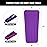 ZAXOP Resistant Silicone Mat Pouch for Flat Iron, Curling Iron,Hot Hair Tools (Purple)