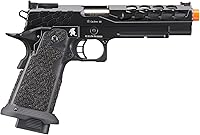 Vista 14 de Lancer Tactical - Pistola de airsoft STRYK Hi-Capa 5.1/4.3 de metal completo con retroceso de gas 330 FPS