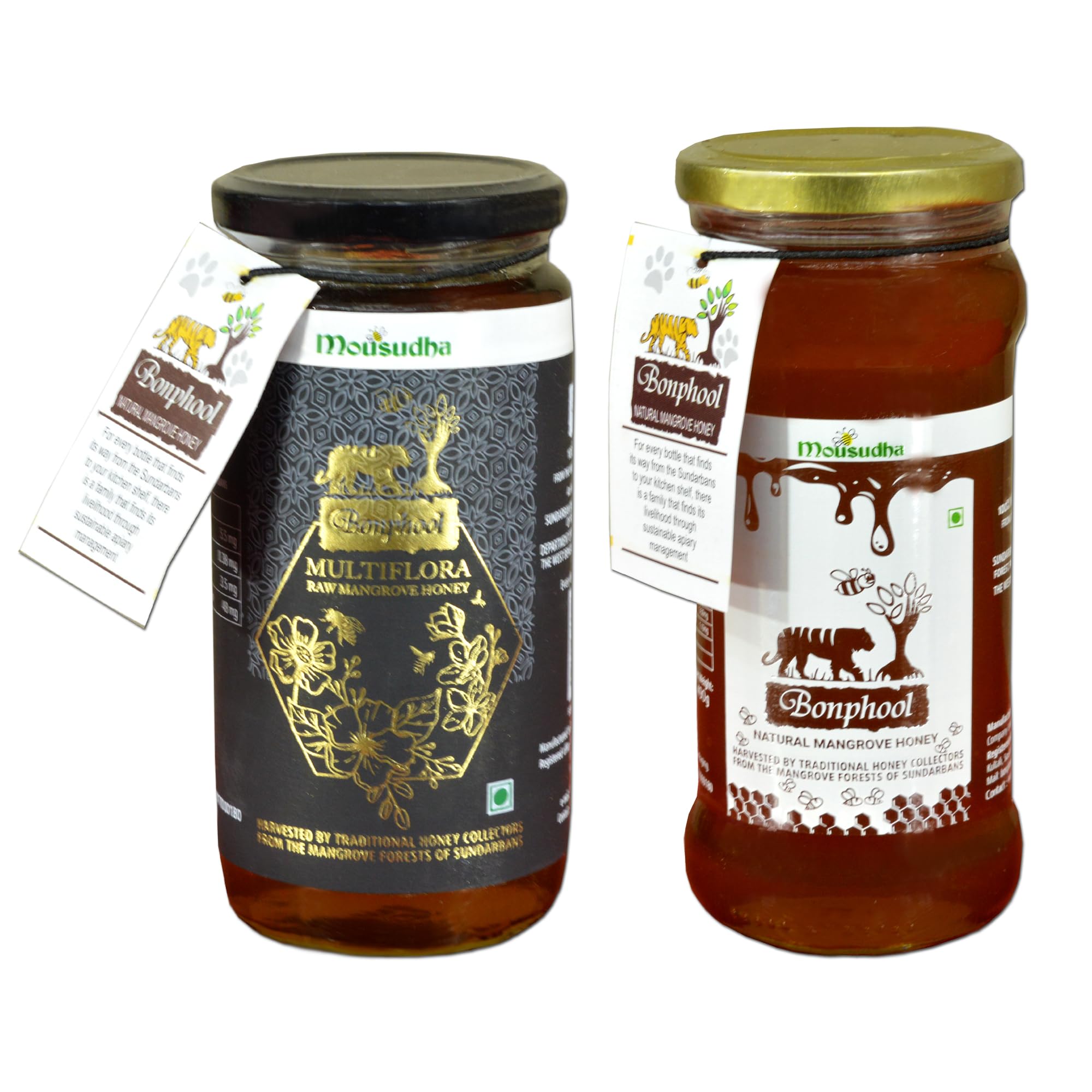 Mousudha Sundarban Multiflora Raw Mangrove Honey 490 Gram And Mousudha Sundarban Natural Mangrove Honey 490 Gram (Pack of 2) | Honey Delight for Your Everyday Pleasure (B0CYCDGF12) Amazon Price History, Amazon Price Tracker