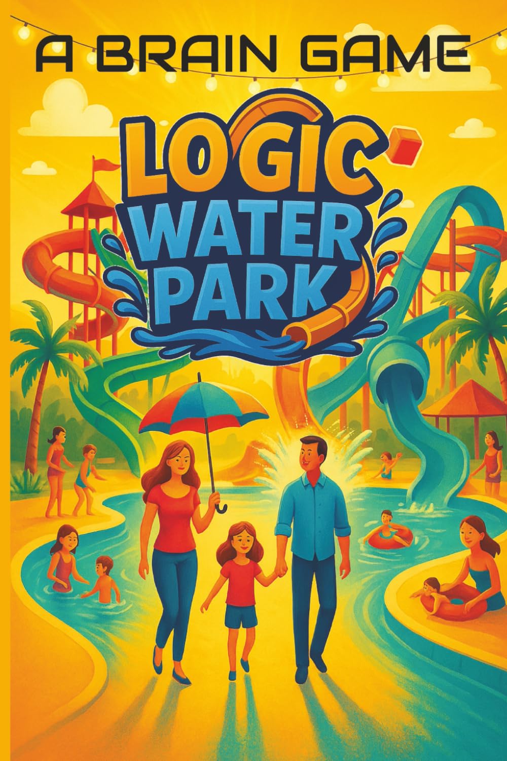 A Brain Game LOGIC WATER PARK: A Splashy Collection of Word Logic Puzzles for Clever Kids & Sharp Teens (A Brain Game: Logic Puzzle Adventures)