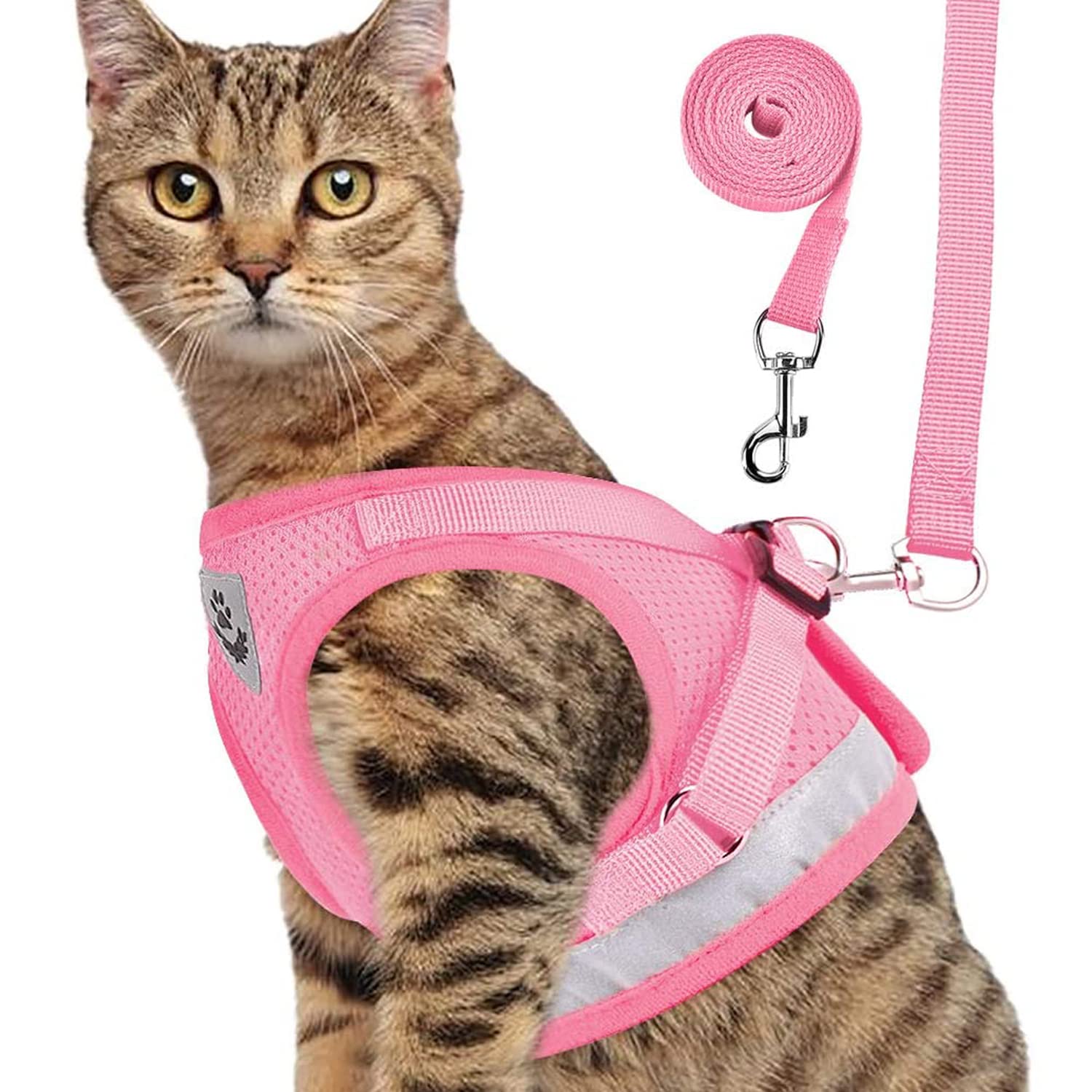Buy Cat Harnesses and Puppy Harness with Leashes Set, Escape Proof Cat