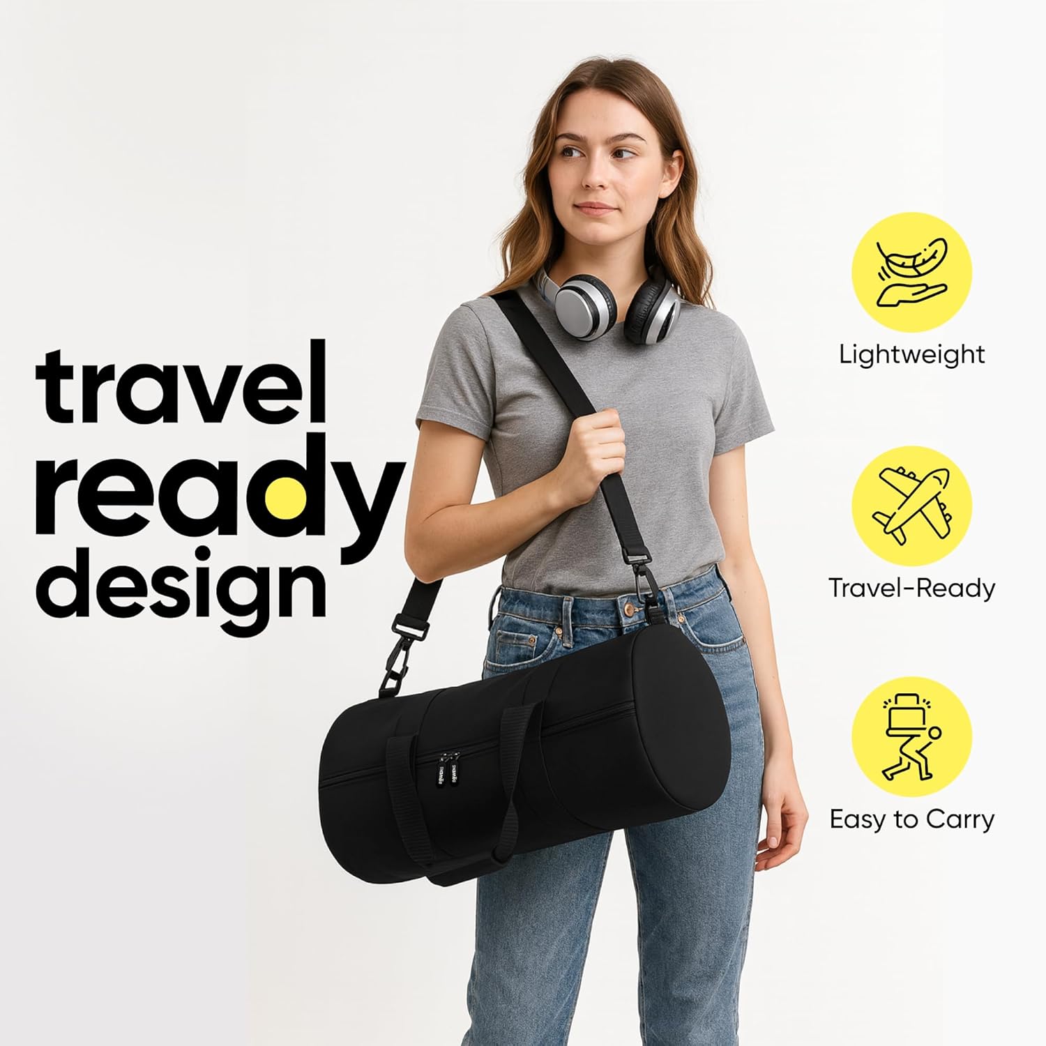 BOWENS Portable Speaker Stands Pair with Carry Case – Compact 18-51" Adjustable PA Speaker Stand Set for Secure Audio Setup - Image 7